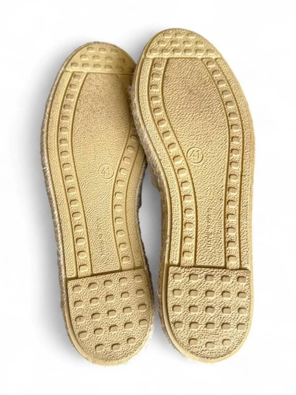 Verbenas Womens Carmen Espadrilles Size 41 Gray Suede Leather Flat Shoe